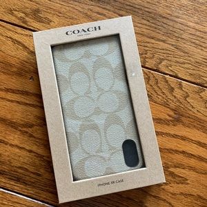 Coach IPhone XR case